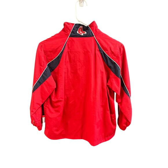 Red Sox Unisex Full Zip-Up Windbreaker, EUC, Sz 8 (8C) - Picture 2 of 9